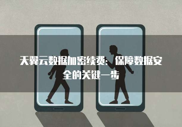 天翼云数据加密续费：保障数据安全的关键一步
