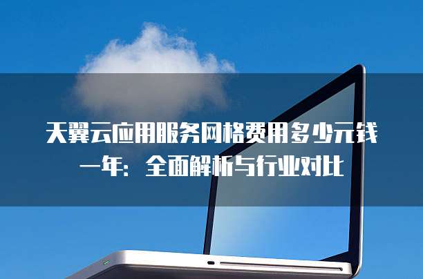 天翼云应用服务网格费用多少元钱一年:全面解析与行业对比