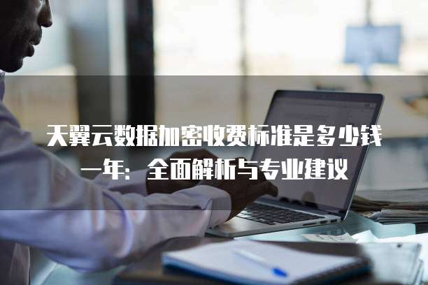 天翼云数据加密收费标准是多少钱一年：全面解析与专业建议