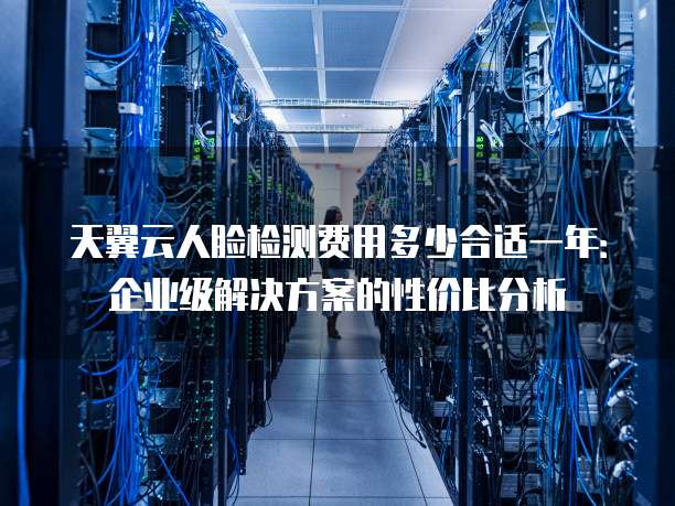 天翼云人脸检测费用多少合适一年:企业级解决方案的性价比分析