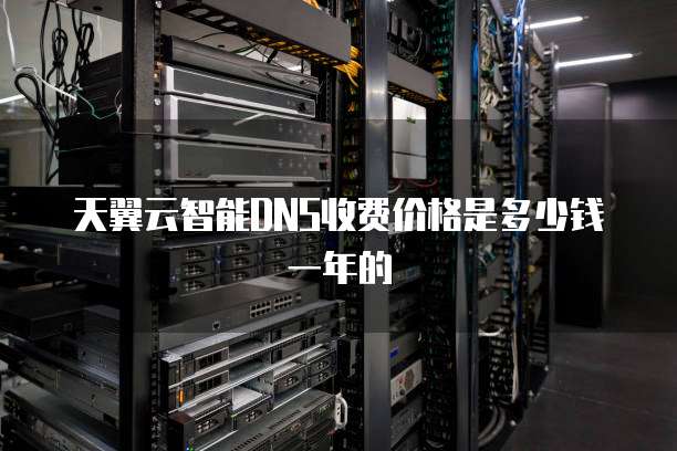 天翼云智能DNS收费价格是多少钱一年的