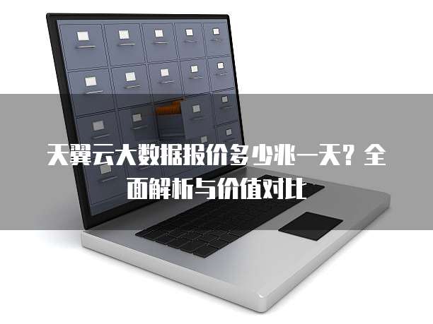 天翼云大数据报价多少兆一天?全面解析与价值对比