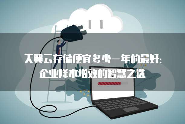 天翼云存储便宜多少一年的最好:企业降本增效的智慧之选