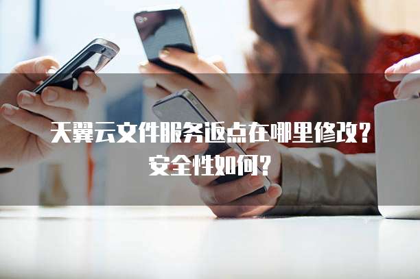 天翼云文件服务返点在哪里修改?安全性如何?
