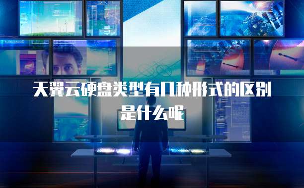 天翼云硬盘类型有几种形式的区别是什么呢