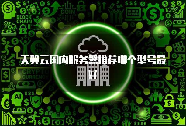 天翼云国内服务器推荐哪个型号最好