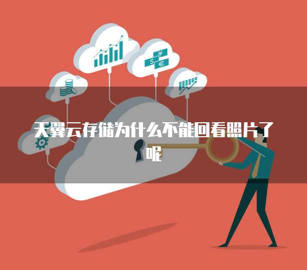 天翼云存储为什么不能回看照片了呢