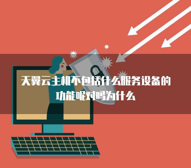 天翼云主机不包括什么服务设备的功能呢对吗为什么