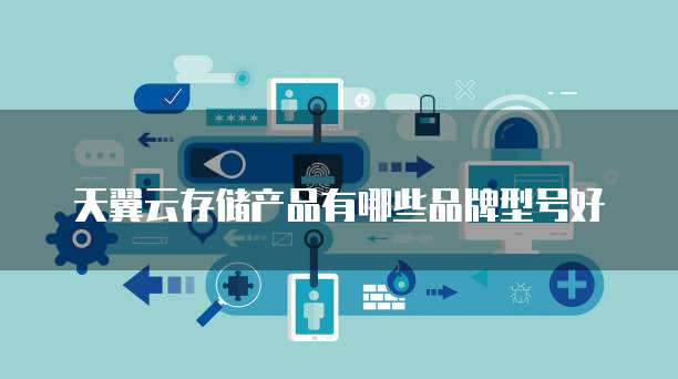 天翼云存储产品有哪些品牌型号好