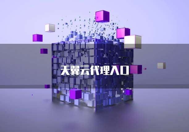 天翼云代理入口