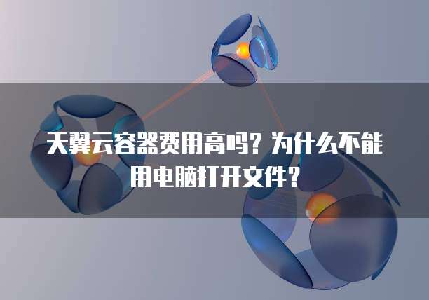天翼云容器费用高吗?为什么不能用电脑打开文件?
