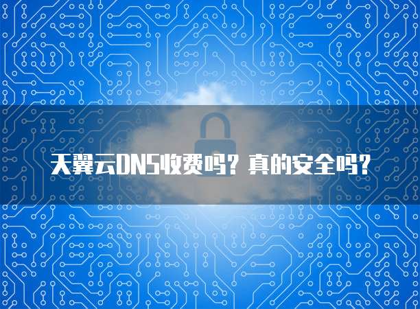 天翼云DNS收费吗?真的安全吗?