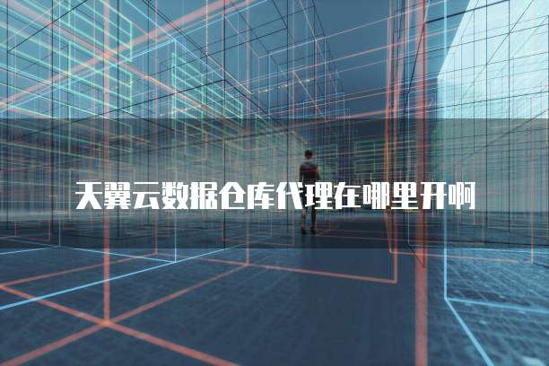 天翼云数据仓库代理在哪里开啊