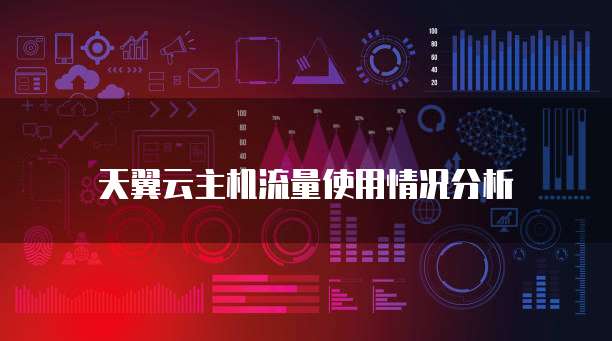天翼云主机流量使用情况分析