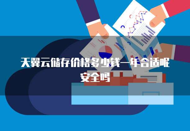 天翼云储存价格多少钱一年合适呢安全吗