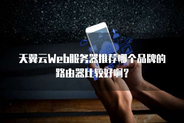 天翼云Web服务器推荐哪个品牌的路由器比较好啊?