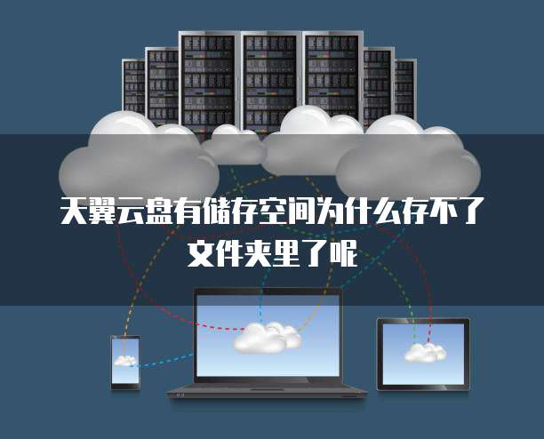 天翼云盘有储存空间为什么存不了文件夹里了呢