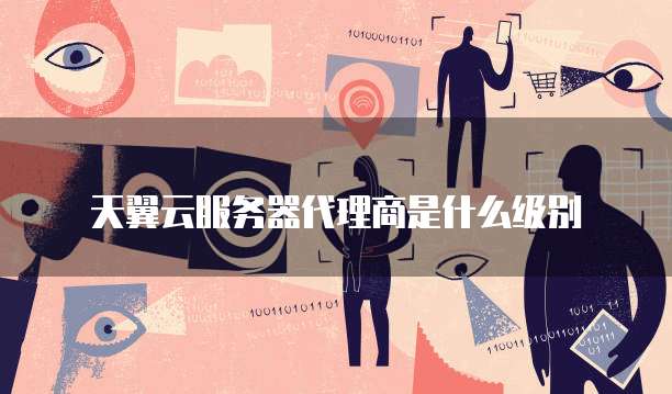 天翼云服务器代理商是什么级别
