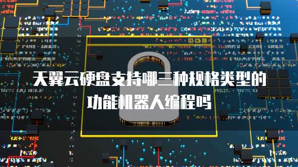 天翼云硬盘支持哪三种规格类型的功能机器人编程吗