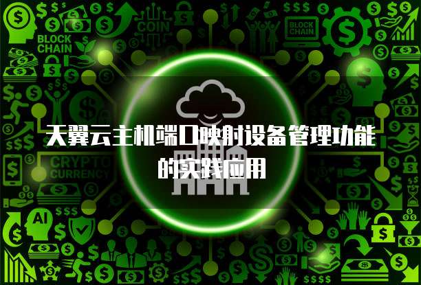 天翼云主机端口映射设备管理功能的实践应用