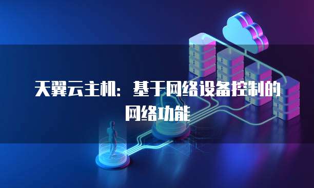 天翼云主机:基于网络设备控制的网络功能