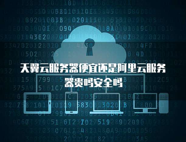天翼云服务器便宜还是阿里云服务器贵吗安全吗