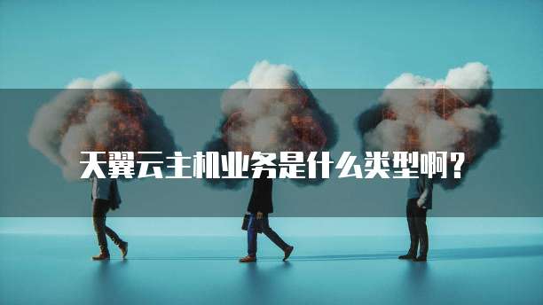 天翼云主机业务是什么类型啊?