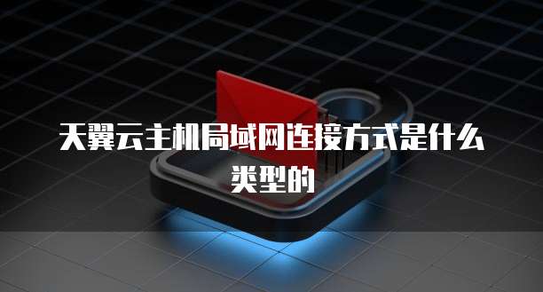 天翼云主机局域网连接方式是什么类型的