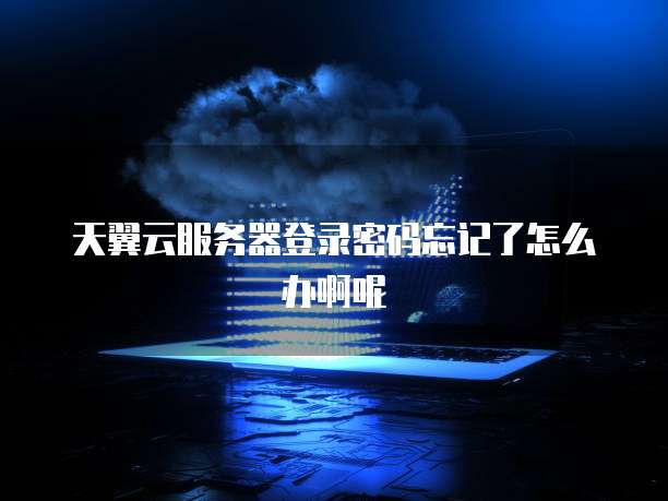 天翼云服务器登录密码忘记了怎么办啊呢