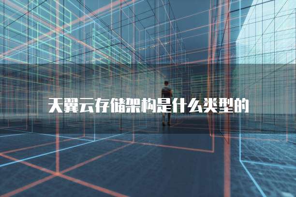 天翼云存储架构是什么类型的