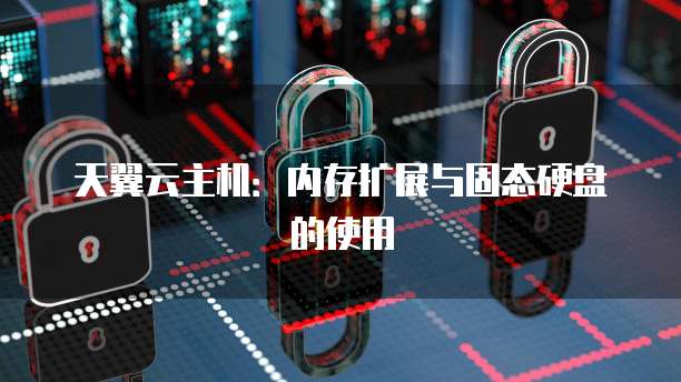 天翼云主机：内存扩展与固态硬盘的使用