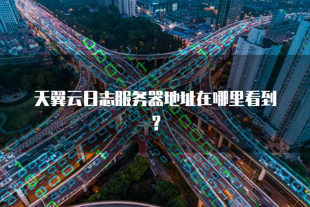天翼云日志服务器地址在哪里看到？