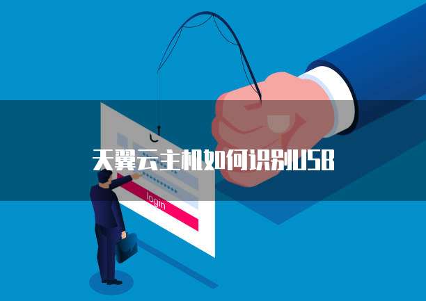 天翼云主机如何识别USB