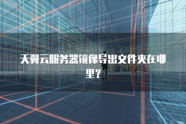天翼云服务器镜像导出文件夹在哪里？