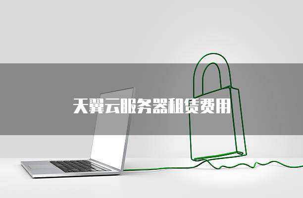 天翼云服务器租赁费用