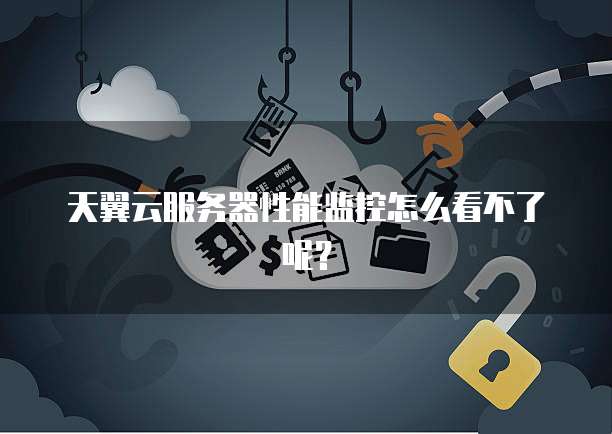 天翼云服务器性能监控怎么看不了呢？