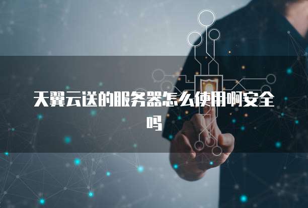 天翼云送的服务器怎么使用啊安全吗