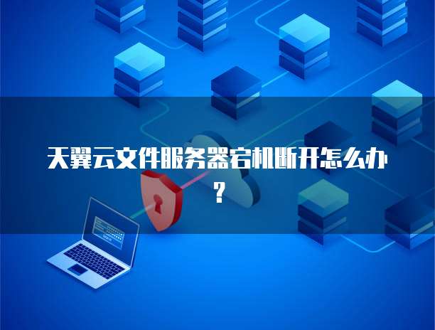 天翼云文件服务器宕机断开怎么办？