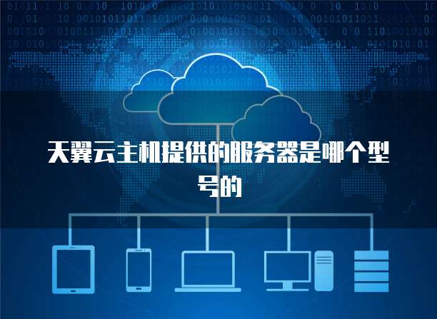 天翼云主机提供的服务器是哪个型号的
