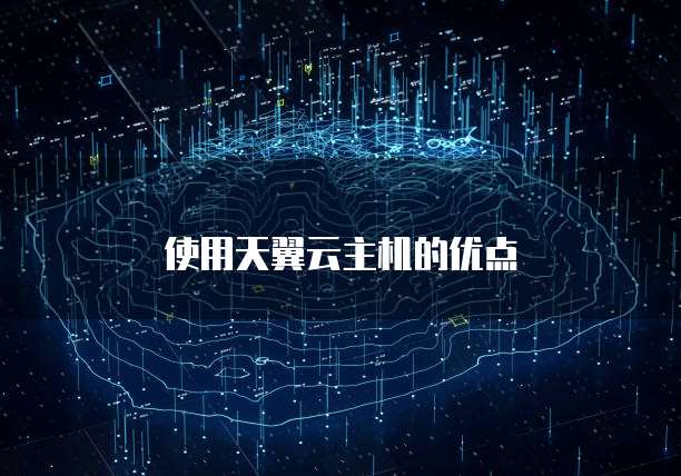 使用天翼云主机的优点