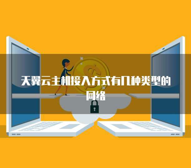 天翼云主机接入方式有几种类型的网络