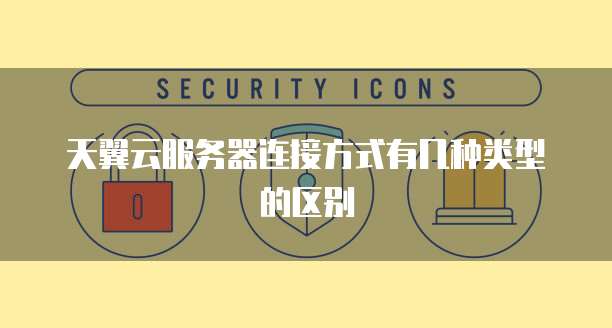 天翼云服务器连接方式有几种类型的区别