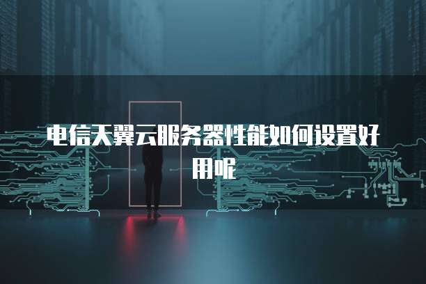 电信天翼云服务器性能如何设置好用呢