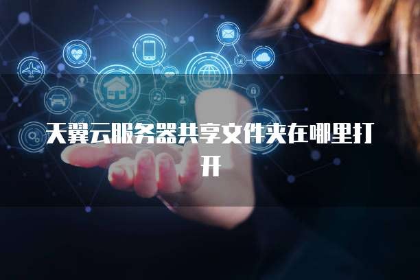 天翼云服务器共享文件夹在哪里打开