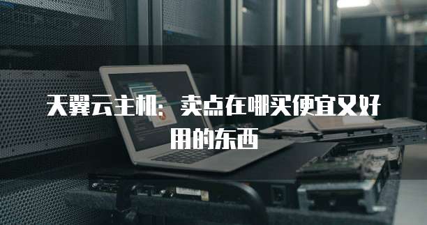 天翼云主机：卖点在哪买便宜又好用的东西