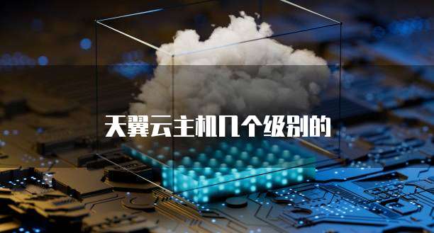 天翼云主机几个级别的