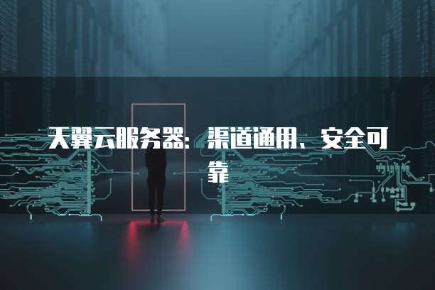 天翼云服务器：渠道通用、安全可靠